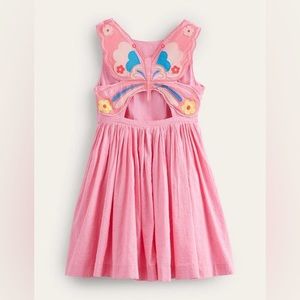Mini Boden Butterfly Back Dress